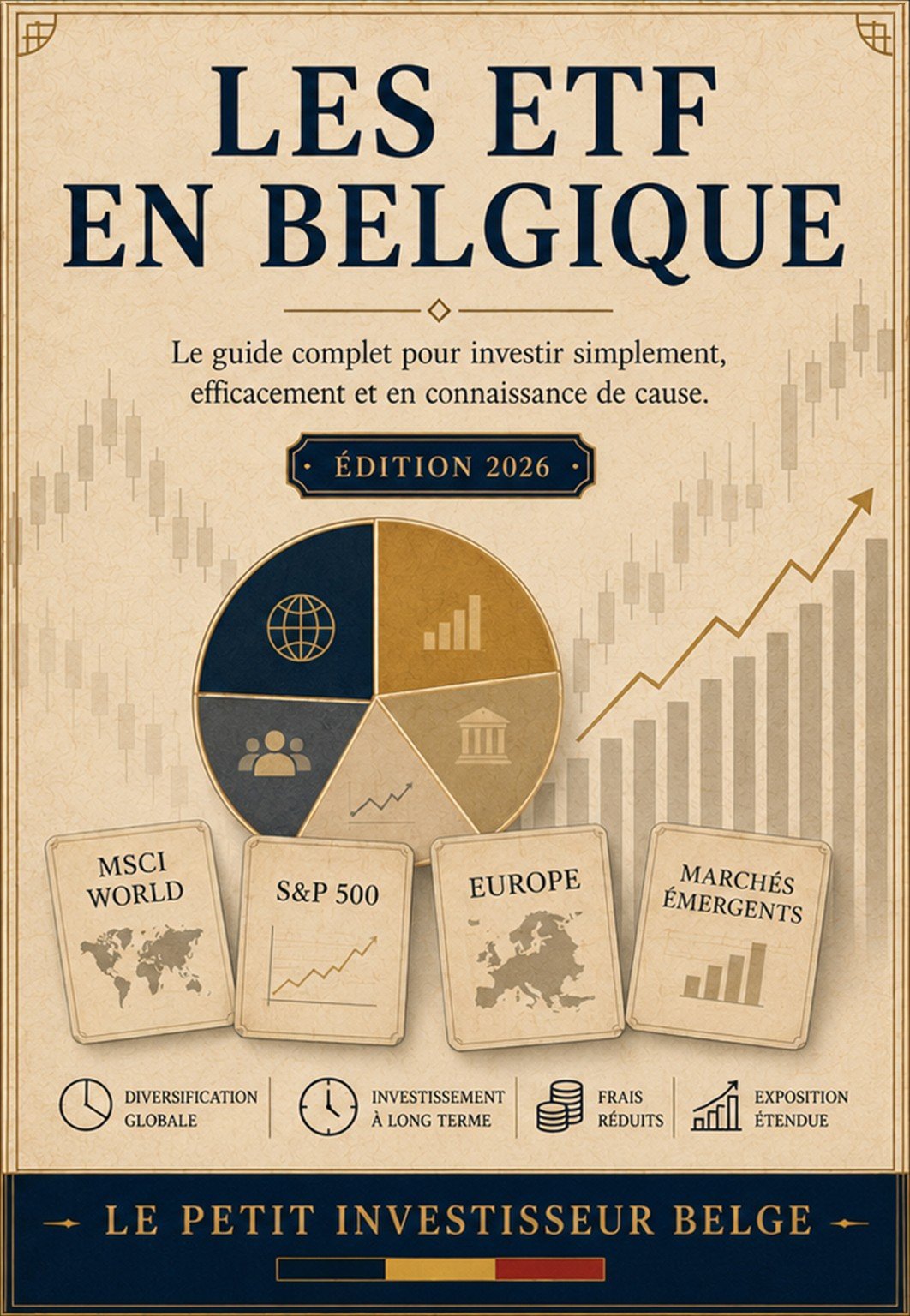 Couverture du livre Investir en ETF en Belgique