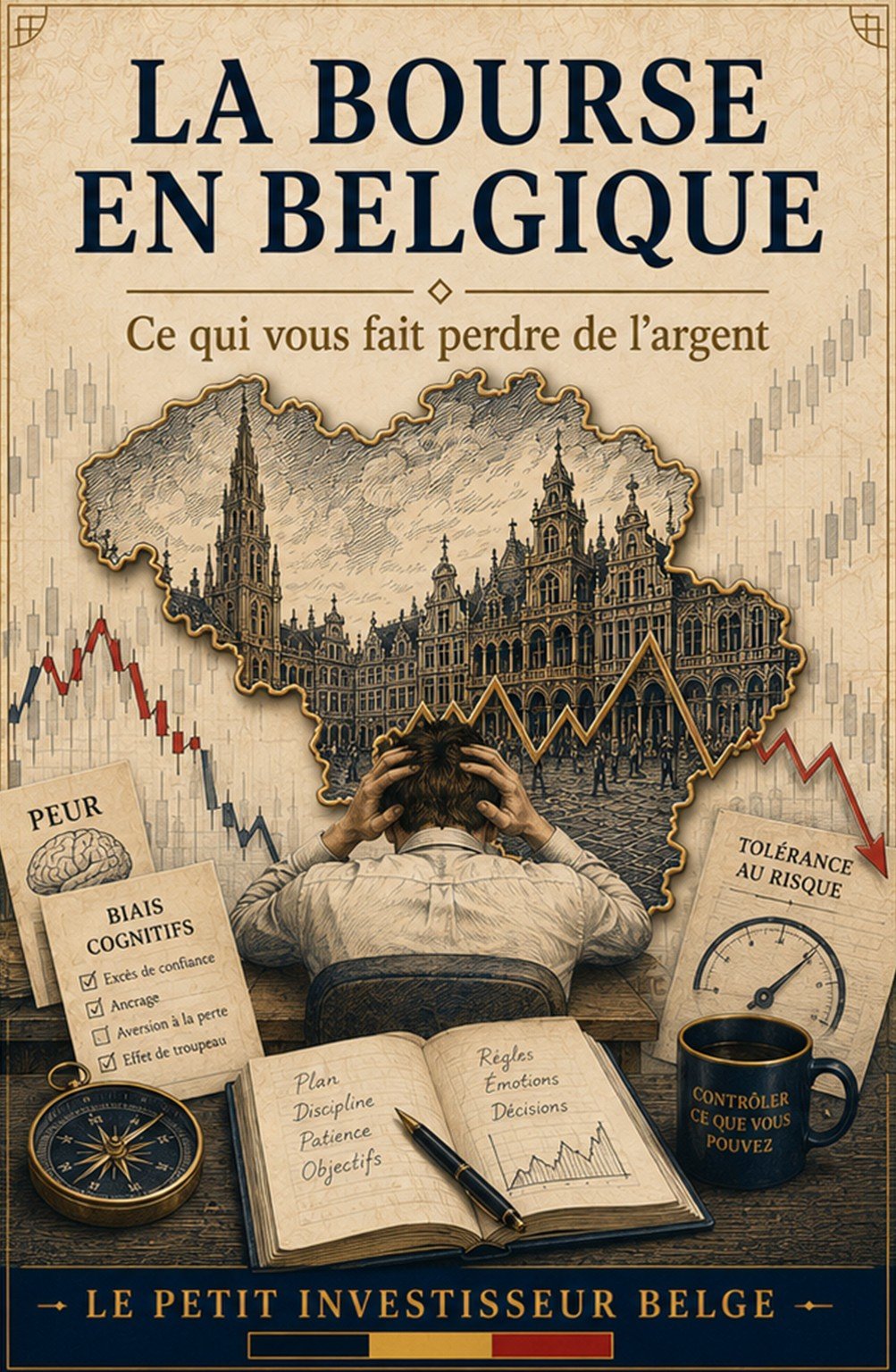 Couverture du livre La Bourse en Belgique : ce qui vous fait perdre de l’argent